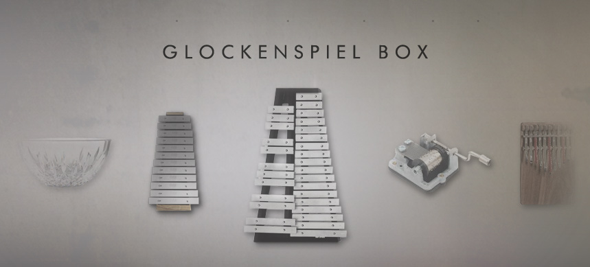 Musik Glockenspiel Box mit Hupe Reparaturteile, Wanduhr